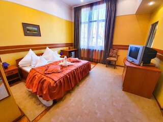 Отель Szarvas Hotel Одорхею-Секуеск Номер Делюкс с кроватью размера «king-size»-9